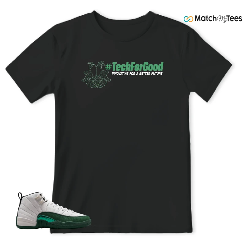 NIKE AIR JORDAN 12 RETRO BUCKS SNEAKER Matching Tees t-shirt