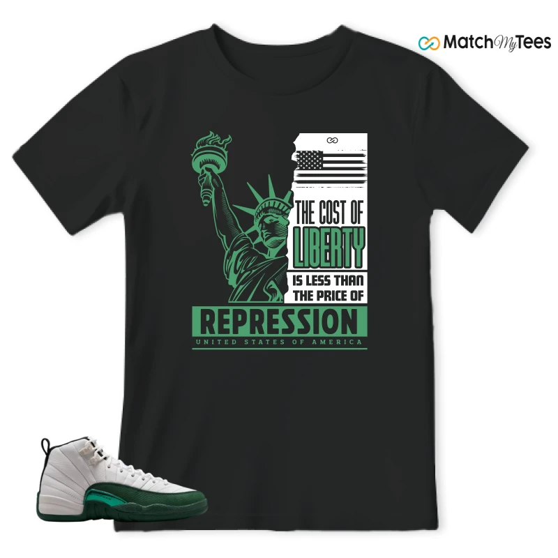 NIKE AIR JORDAN 12 RETRO BUCKS SNEAKER Matching Tees t-shirt