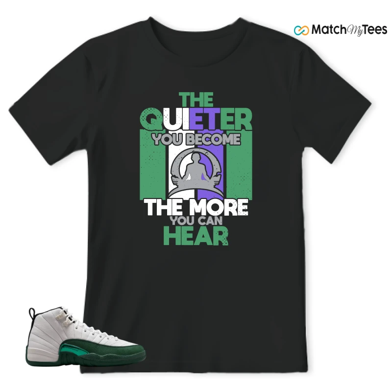 NIKE AIR JORDAN 12 RETRO BUCKS SNEAKER Matching Tees t-shirt