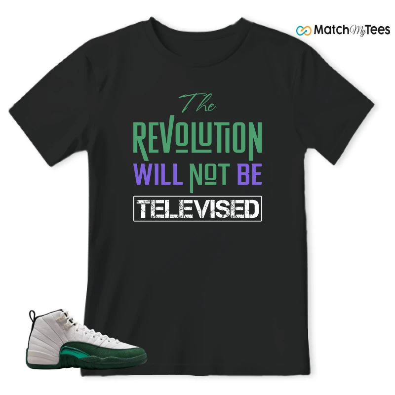 NIKE AIR JORDAN 12 RETRO BUCKS SNEAKER Matching Tees t-shirt
