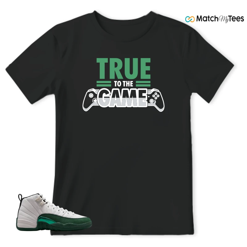 NIKE AIR JORDAN 12 RETRO BUCKS SNEAKER Matching Tees t-shirt