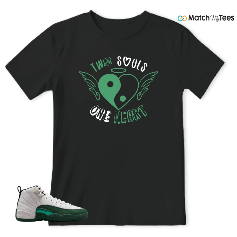 NIKE AIR JORDAN 12 RETRO BUCKS SNEAKER Matching Tees t-shirt