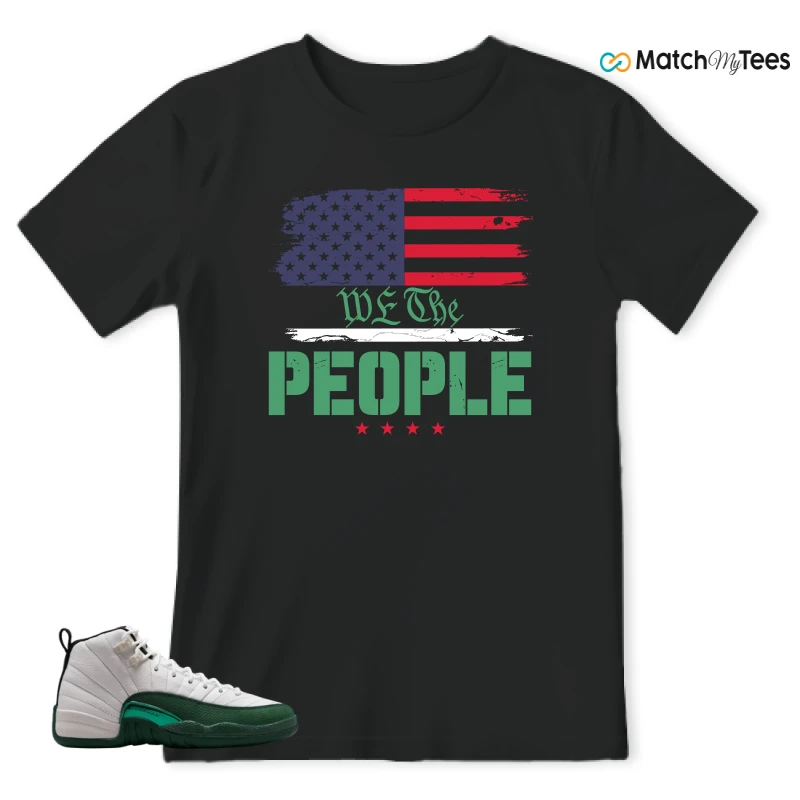 NIKE AIR JORDAN 12 RETRO BUCKS SNEAKER Matching Tees t-shirt
