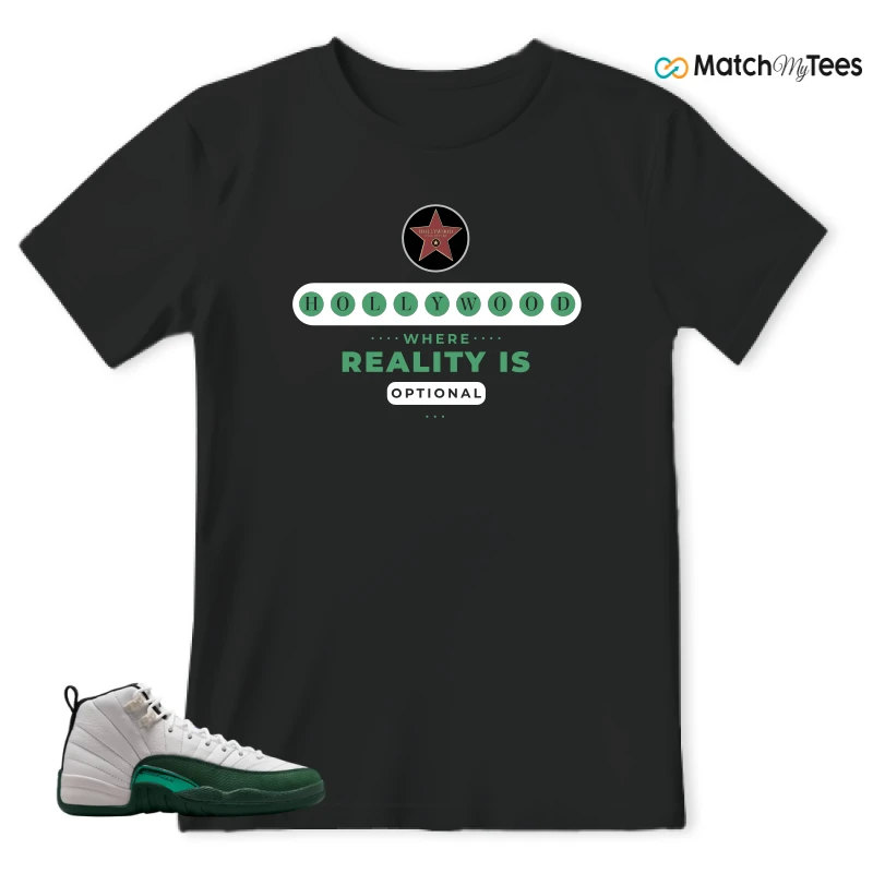 NIKE AIR JORDAN 12 RETRO BUCKS SNEAKER Matching Tees t-shirt