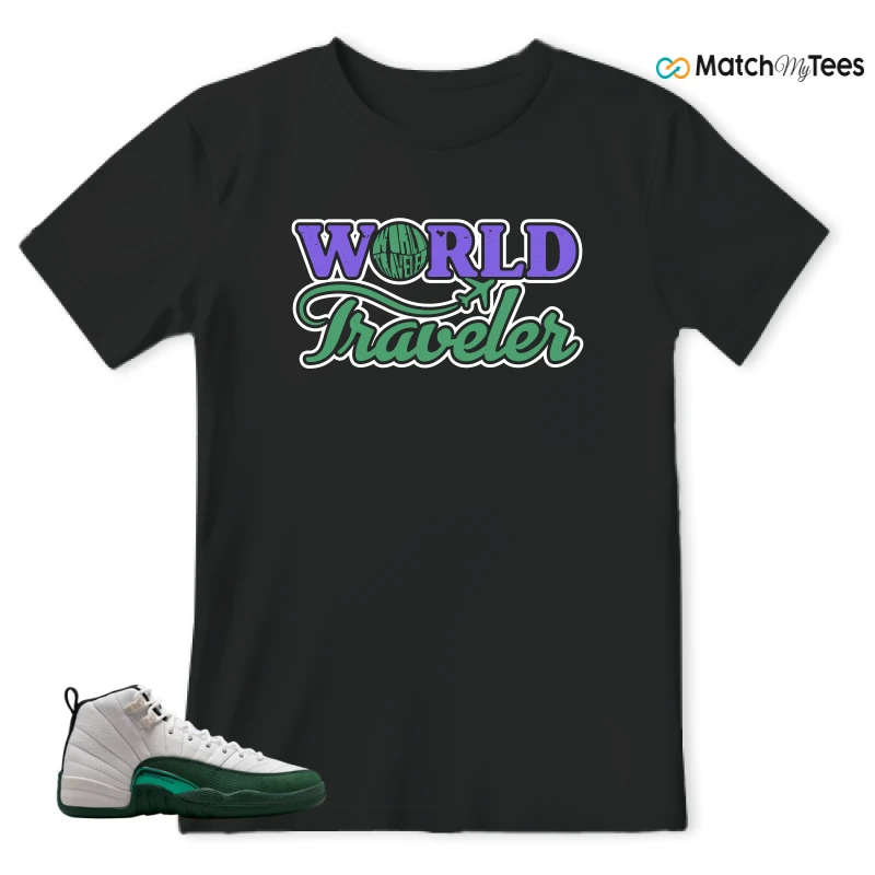 NIKE AIR JORDAN 12 RETRO BUCKS SNEAKER Matching Tees t-shirt