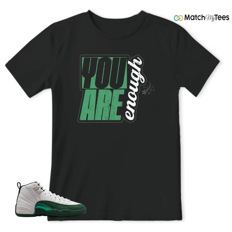 NIKE AIR JORDAN 12 RETRO BUCKS SNEAKER Matching Tees t-shirt