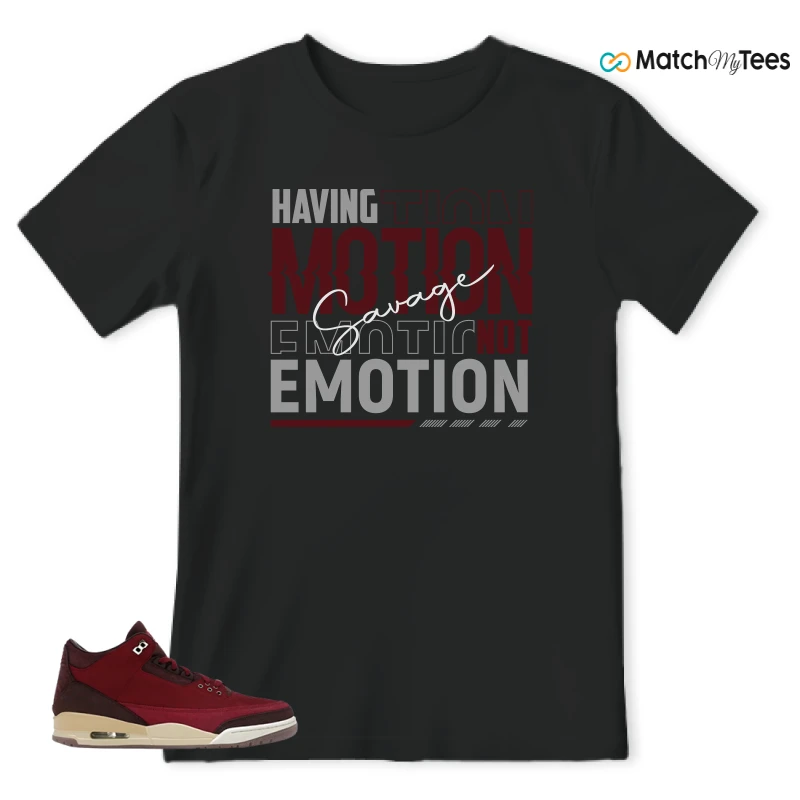 NIKE AIR JORDAN 3 BIN 23 SNEAKER Matching Tees t-shirt
