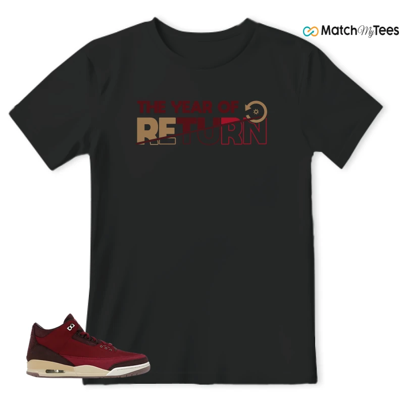 NIKE AIR JORDAN 3 BIN 23 SNEAKER Matching Tees t-shirt