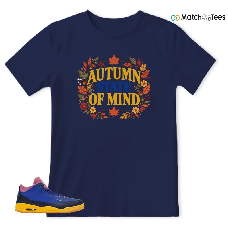 NIKE AIR JORDAN 3 BRAZIL SNEAKER Matching Tees t-shirt