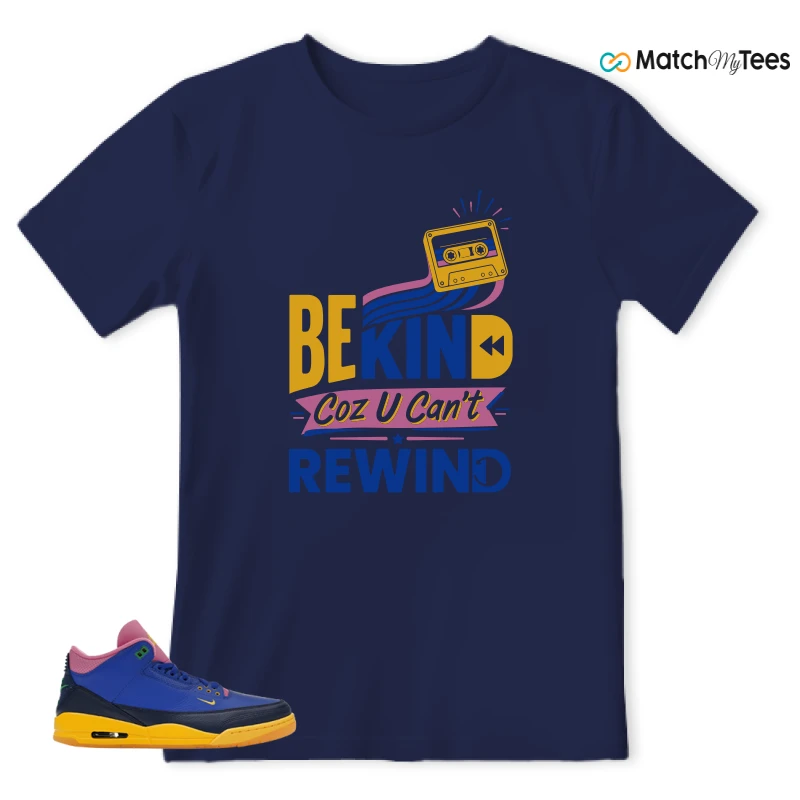 NIKE AIR JORDAN 3 BRAZIL SNEAKER Matching Tees t-shirt