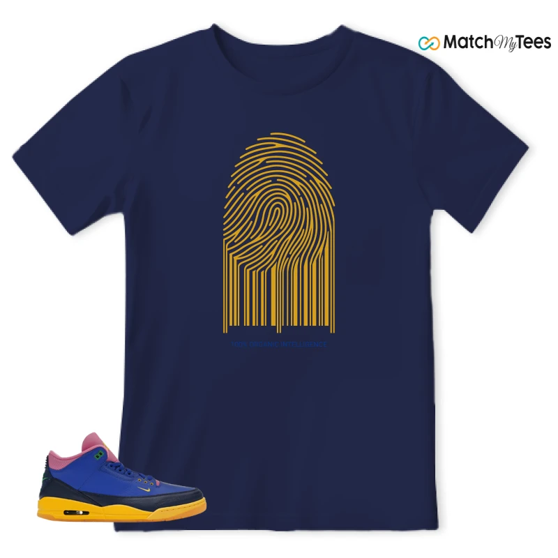 NIKE AIR JORDAN 3 BRAZIL SNEAKER Matching Tees t-shirt