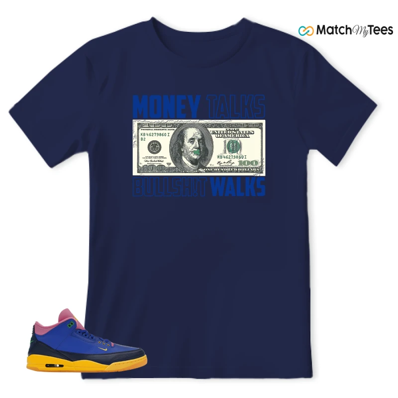 NIKE AIR JORDAN 3 BRAZIL SNEAKER Matching Tees t-shirt