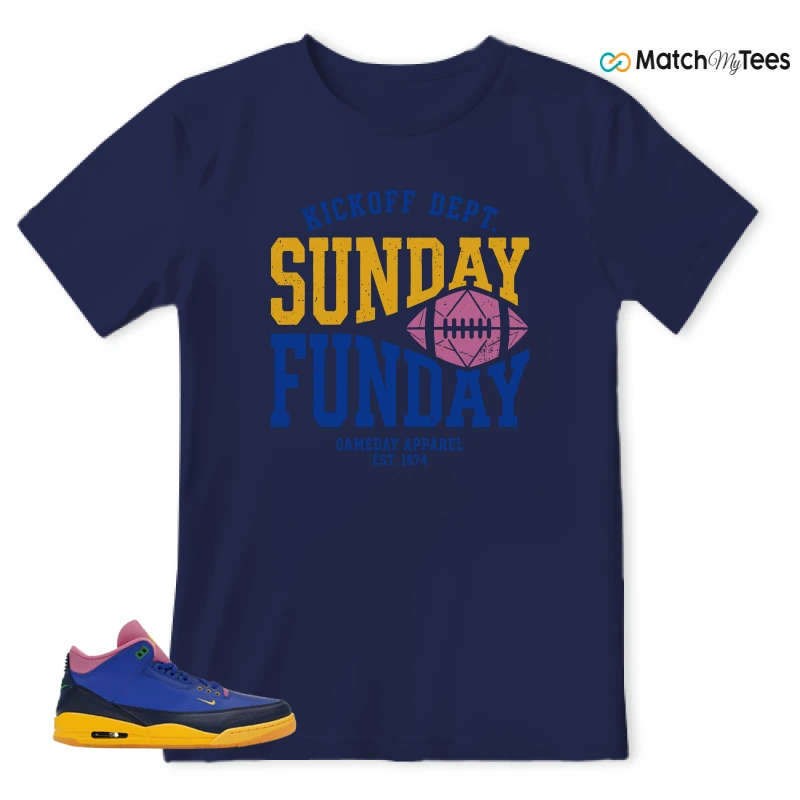 NIKE AIR JORDAN 3 BRAZIL SNEAKER Matching Tees t-shirt