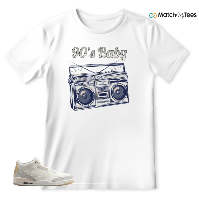 NIKE AIR JORDAN 3 CRAFT IVORY CREAM 2024 SNEAKER Matching Tees t-shirt