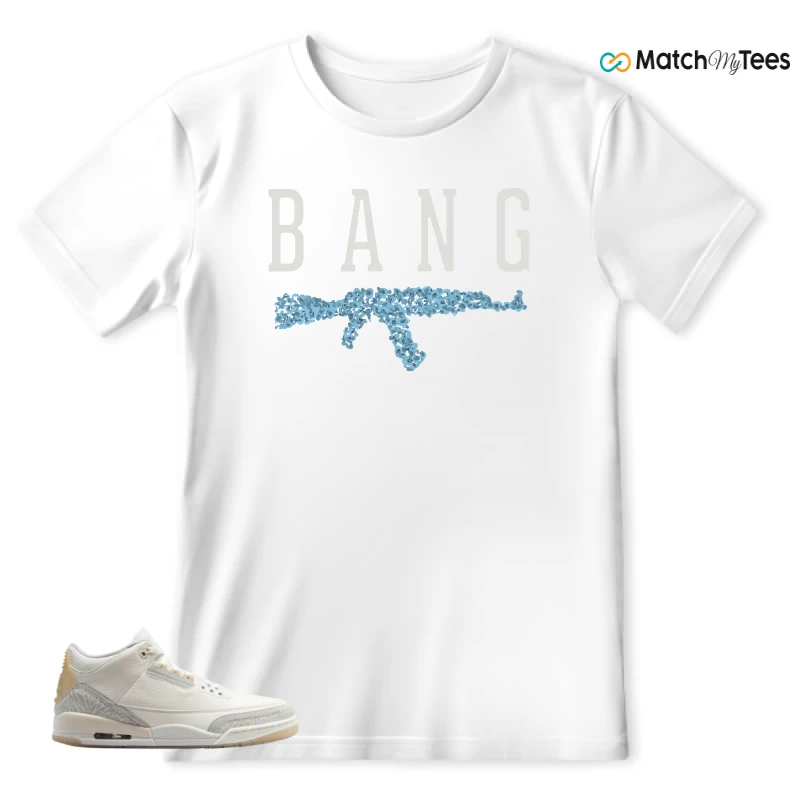 NIKE AIR JORDAN 3 CRAFT IVORY CREAM 2024 SNEAKER Matching Tees t-shirt