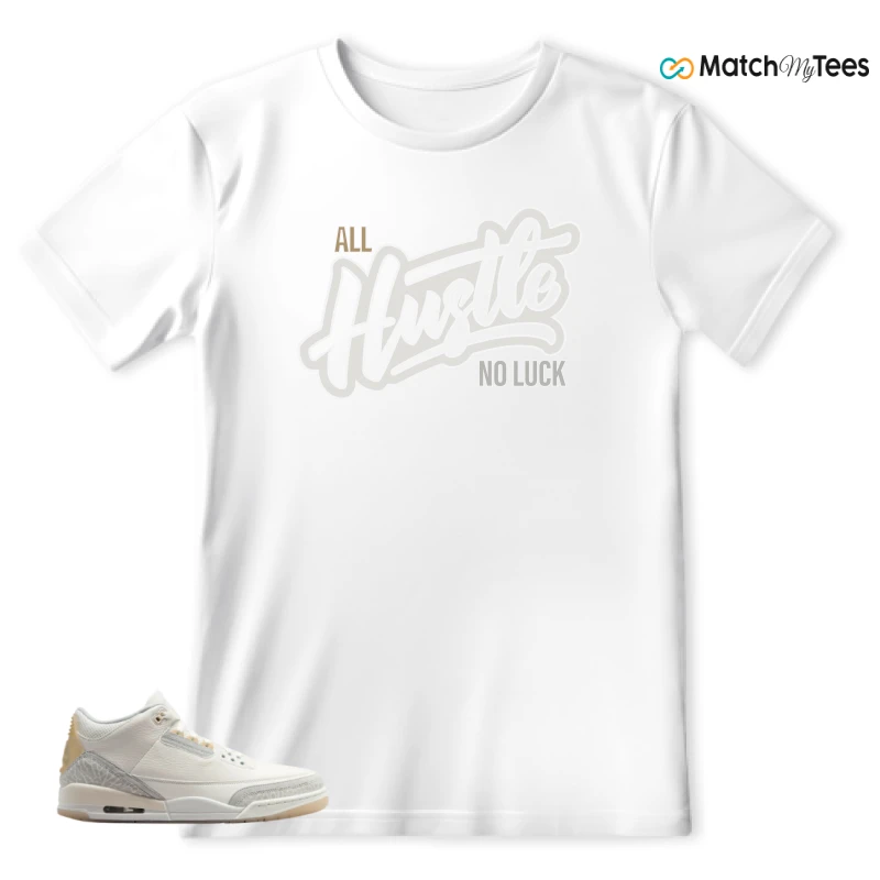 NIKE AIR JORDAN 3 CRAFT IVORY CREAM 2024 SNEAKER Matching Tees t-shirt
