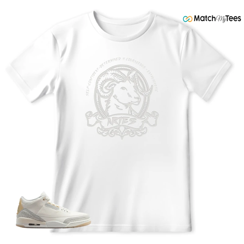 NIKE AIR JORDAN 3 CRAFT IVORY CREAM 2024 SNEAKER Matching Tees t-shirt