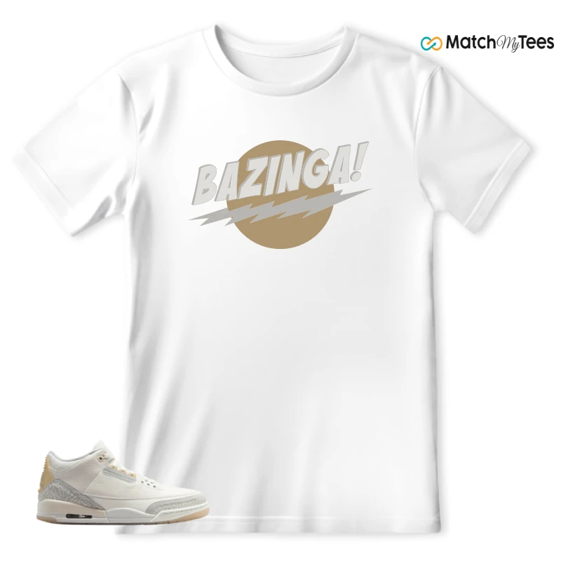 NIKE AIR JORDAN 3 CRAFT IVORY CREAM 2024 SNEAKER Matching Tees t-shirt