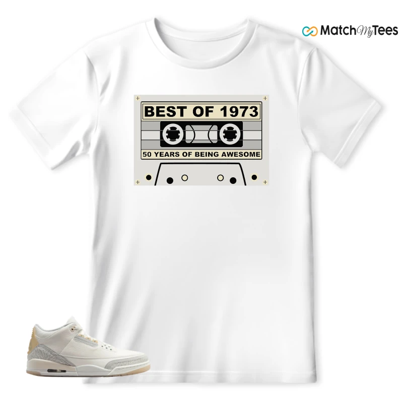 NIKE AIR JORDAN 3 CRAFT IVORY CREAM 2024 SNEAKER Matching Tees t-shirt