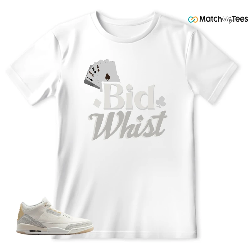 NIKE AIR JORDAN 3 CRAFT IVORY CREAM 2024 SNEAKER Matching Tees t-shirt
