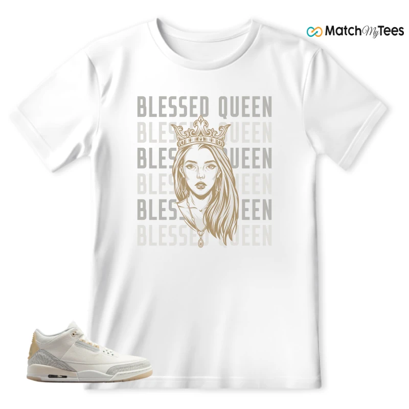 NIKE AIR JORDAN 3 CRAFT IVORY CREAM 2024 SNEAKER Matching Tees t-shirt