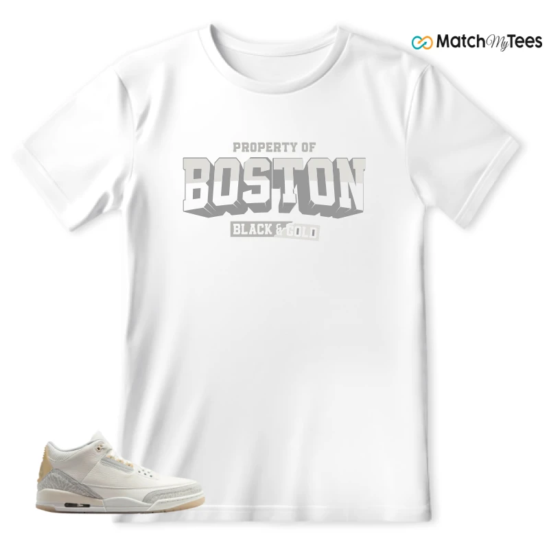 NIKE AIR JORDAN 3 CRAFT IVORY CREAM 2024 SNEAKER Matching Tees t-shirt