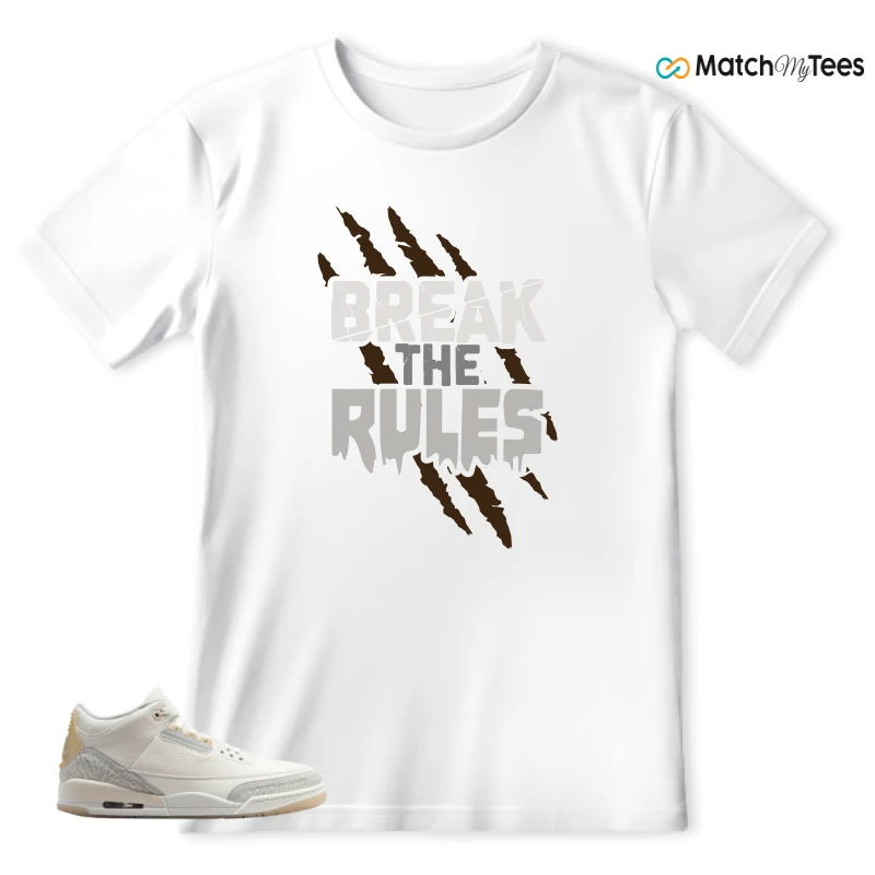 NIKE AIR JORDAN 3 CRAFT IVORY CREAM 2024 SNEAKER Matching Tees t-shirt