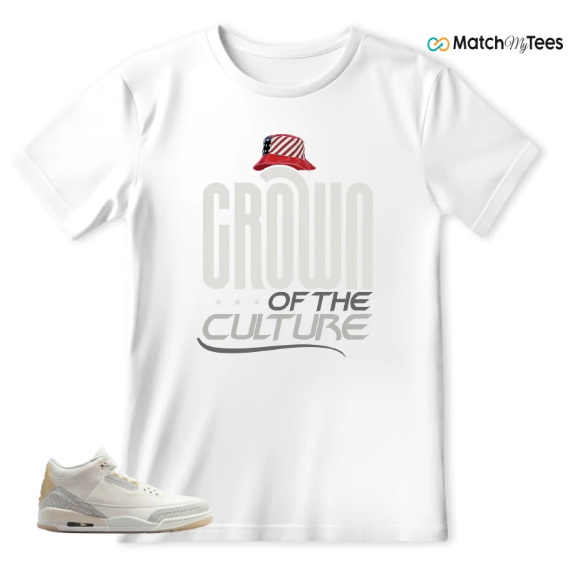 NIKE AIR JORDAN 3 CRAFT IVORY CREAM 2024 SNEAKER Matching Tees t-shirt