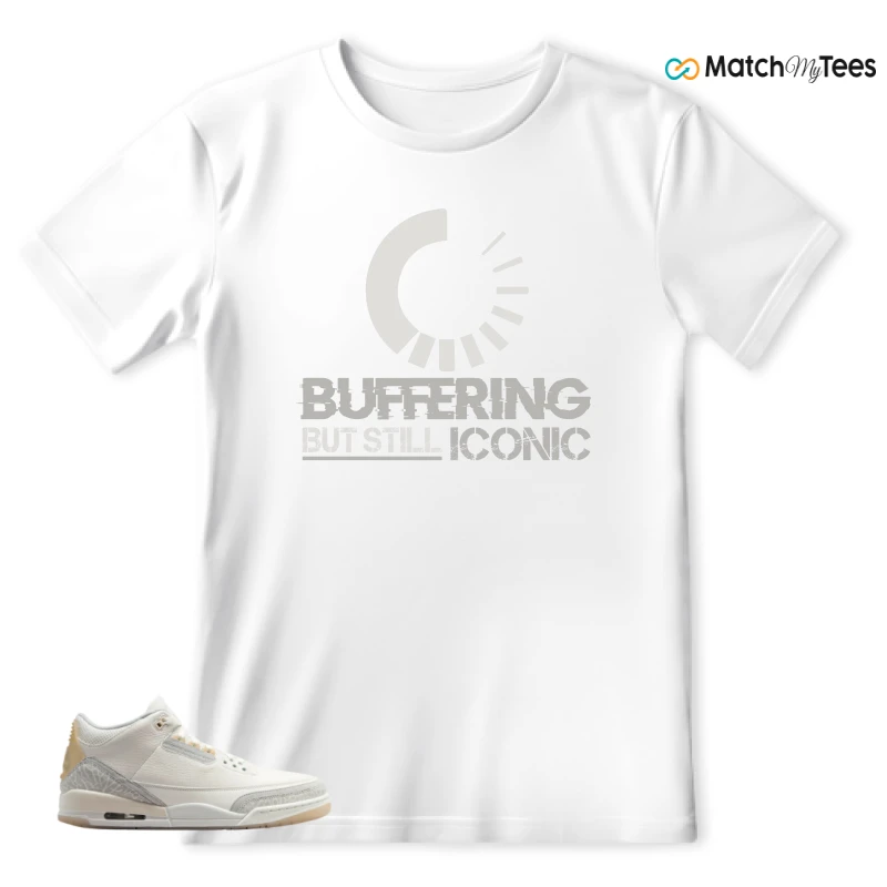 NIKE AIR JORDAN 3 CRAFT IVORY CREAM 2024 SNEAKER Matching Tees t-shirt