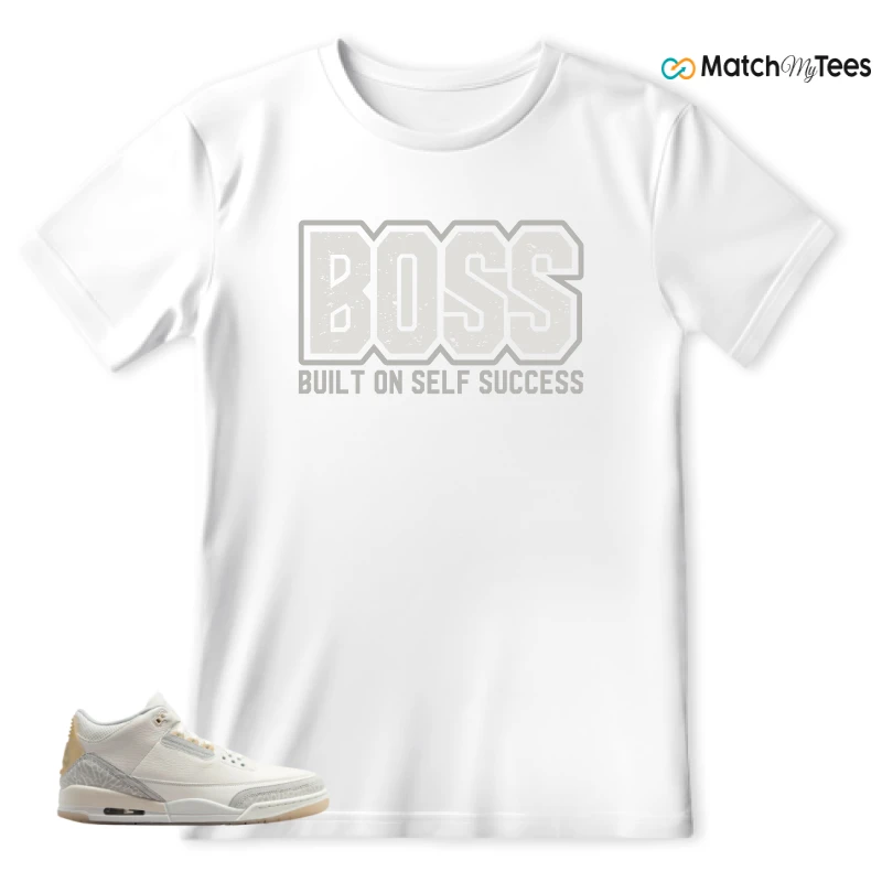 NIKE AIR JORDAN 3 CRAFT IVORY CREAM 2024 SNEAKER Matching Tees t-shirt