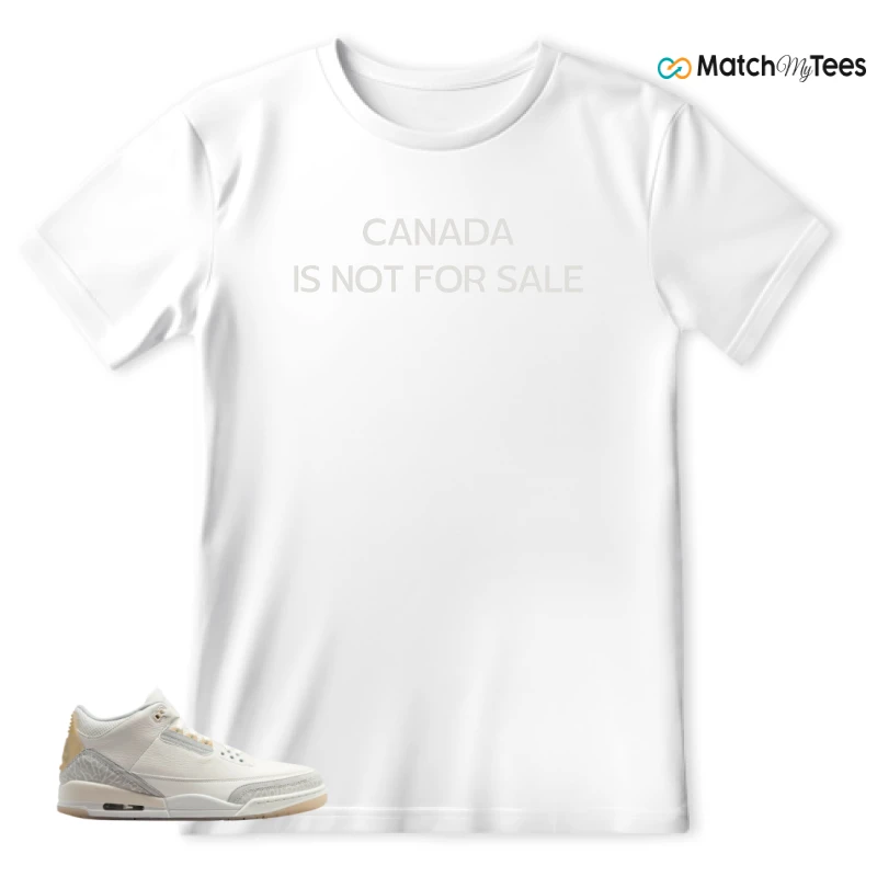 NIKE AIR JORDAN 3 CRAFT IVORY CREAM 2024 SNEAKER Matching Tees t-shirt