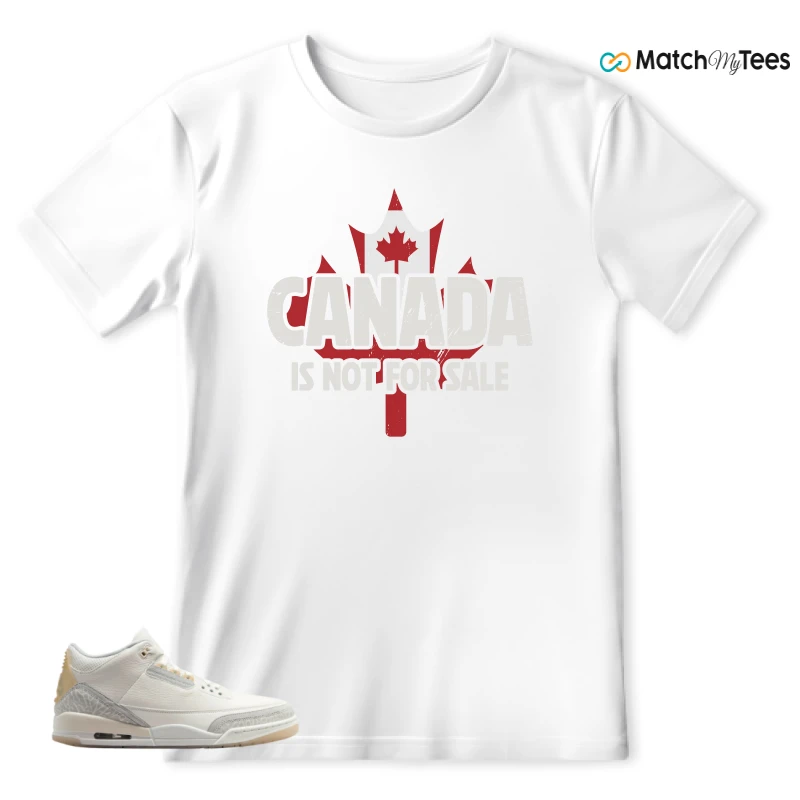 NIKE AIR JORDAN 3 CRAFT IVORY CREAM 2024 SNEAKER Matching Tees t-shirt