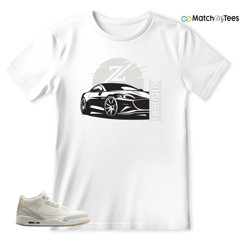 NIKE AIR JORDAN 3 CRAFT IVORY CREAM 2024 SNEAKER Matching Tees t-shirt