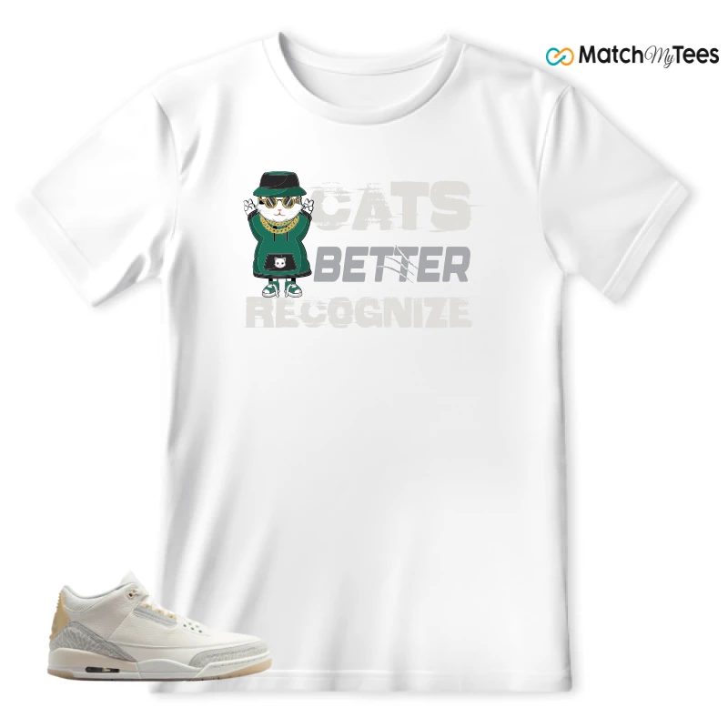 NIKE AIR JORDAN 3 CRAFT IVORY CREAM 2024 SNEAKER Matching Tees t-shirt