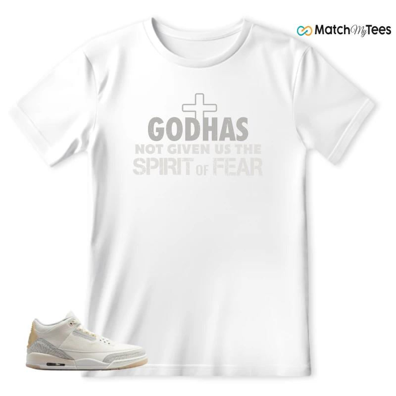 NIKE AIR JORDAN 3 CRAFT IVORY CREAM 2024 SNEAKER Matching Tees t-shirt