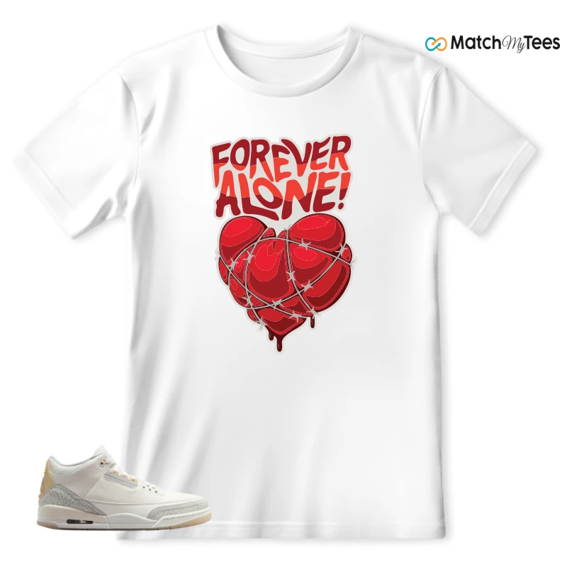 NIKE AIR JORDAN 3 CRAFT IVORY CREAM 2024 SNEAKER Matching Tees t-shirt