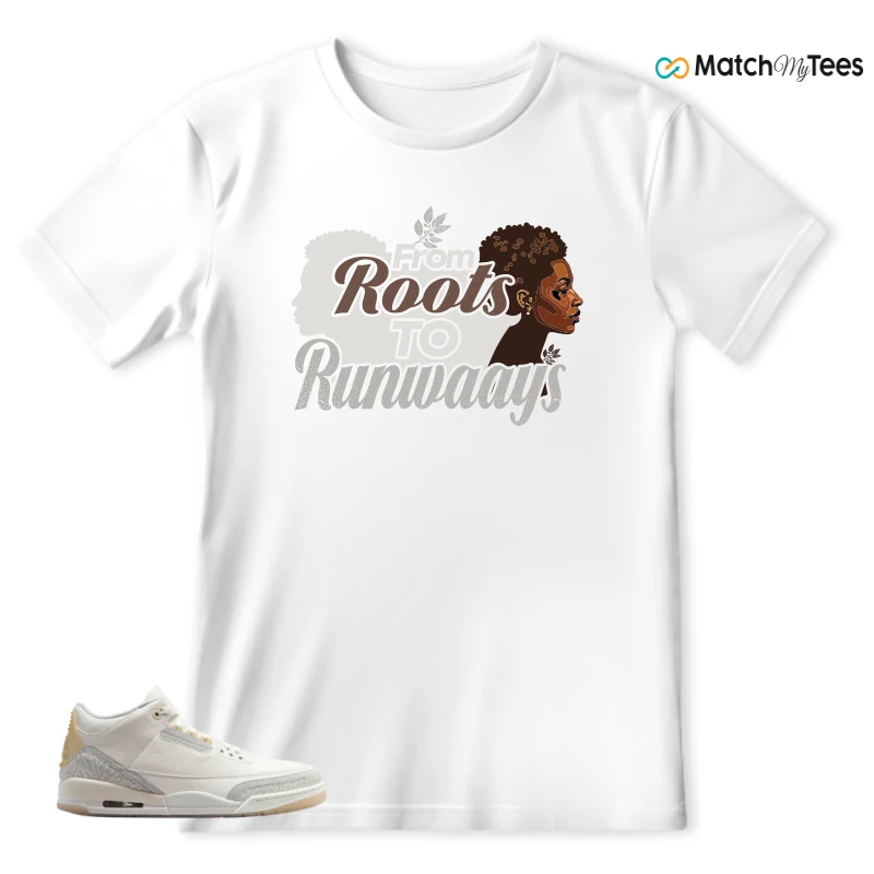NIKE AIR JORDAN 3 CRAFT IVORY CREAM 2024 SNEAKER Matching Tees t-shirt