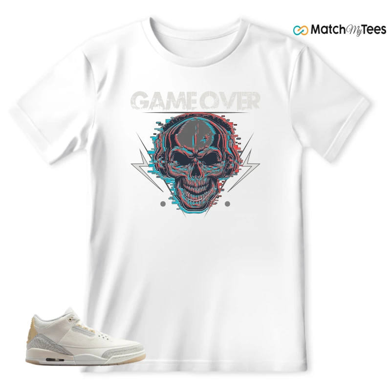 NIKE AIR JORDAN 3 CRAFT IVORY CREAM 2024 SNEAKER Matching Tees t-shirt