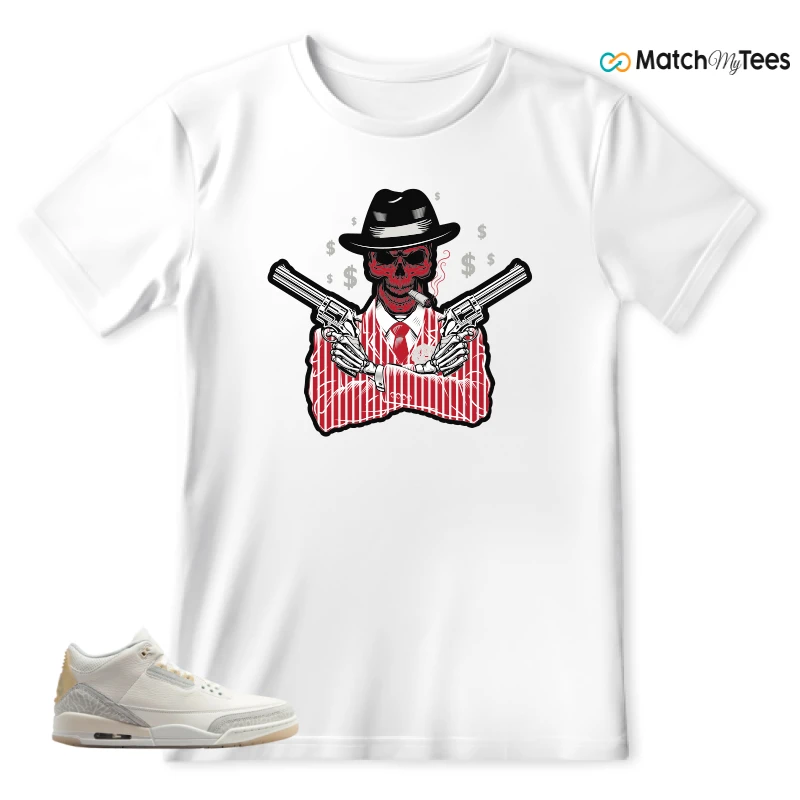 NIKE AIR JORDAN 3 CRAFT IVORY CREAM 2024 SNEAKER Matching Tees t-shirt
