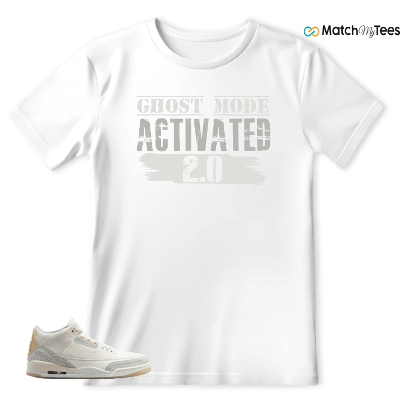 NIKE AIR JORDAN 3 CRAFT IVORY CREAM 2024 SNEAKER Matching Tees t-shirt