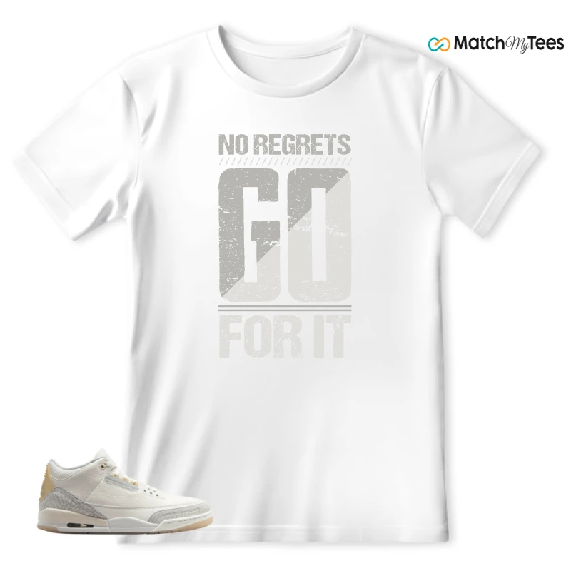 NIKE AIR JORDAN 3 CRAFT IVORY CREAM 2024 SNEAKER Matching Tees t-shirt