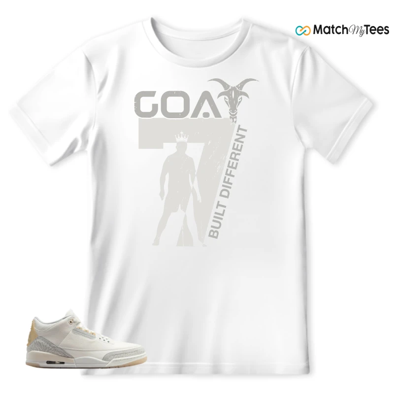 NIKE AIR JORDAN 3 CRAFT IVORY CREAM 2024 SNEAKER Matching Tees t-shirt