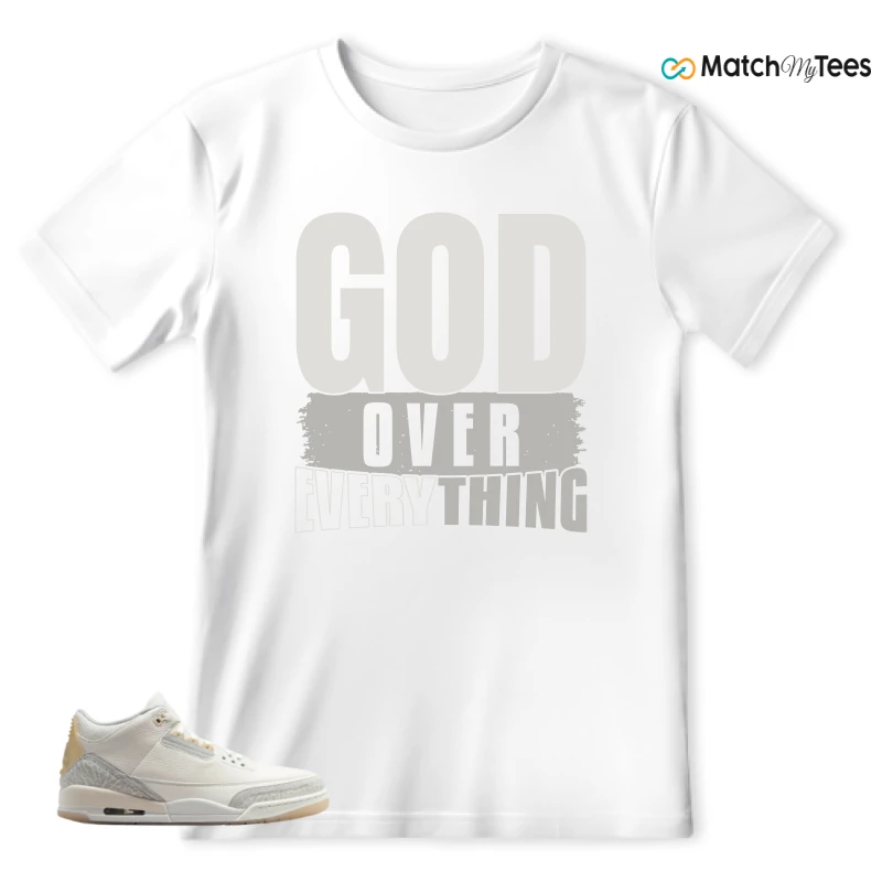 NIKE AIR JORDAN 3 CRAFT IVORY CREAM 2024 SNEAKER Matching Tees t-shirt