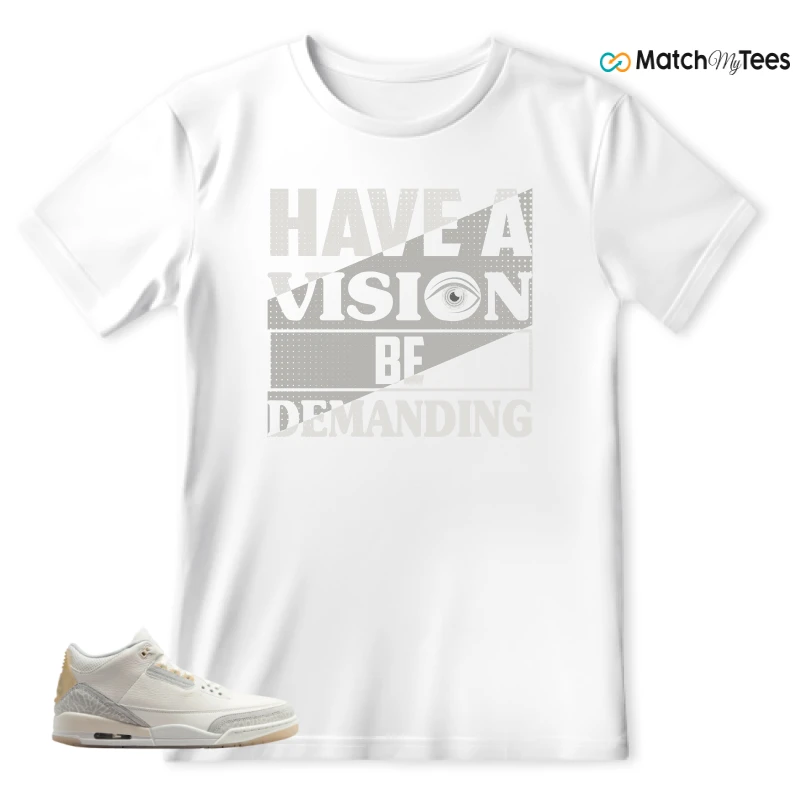NIKE AIR JORDAN 3 CRAFT IVORY CREAM 2024 SNEAKER Matching Tees t-shirt