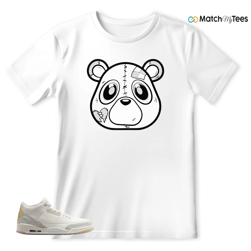 NIKE AIR JORDAN 3 CRAFT IVORY CREAM 2024 SNEAKER Matching Tees t-shirt