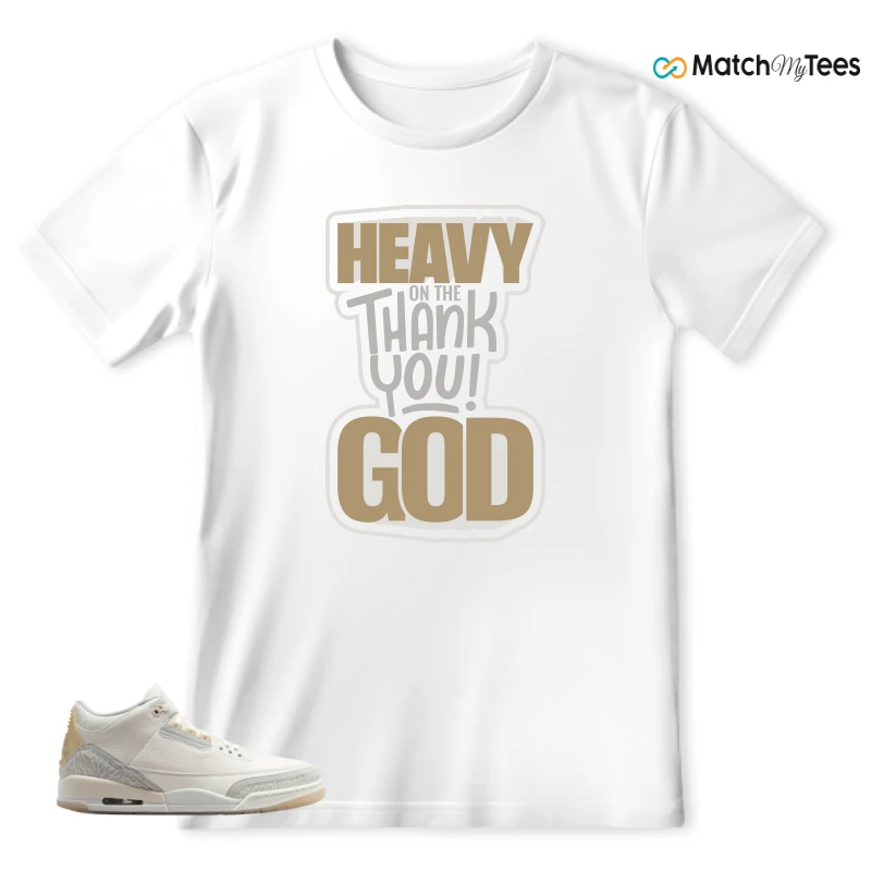 NIKE AIR JORDAN 3 CRAFT IVORY CREAM 2024 SNEAKER Matching Tees t-shirt