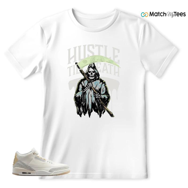 NIKE AIR JORDAN 3 CRAFT IVORY CREAM 2024 SNEAKER Matching Tees t-shirt