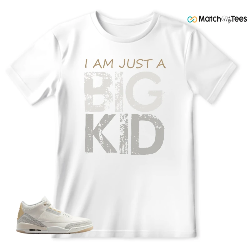NIKE AIR JORDAN 3 CRAFT IVORY CREAM 2024 SNEAKER Matching Tees t-shirt