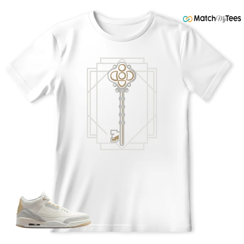 NIKE AIR JORDAN 3 CRAFT IVORY CREAM 2024 SNEAKER Matching Tees t-shirt