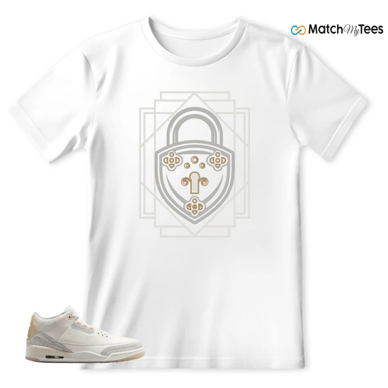 NIKE AIR JORDAN 3 CRAFT IVORY CREAM 2024 SNEAKER Matching Tees t-shirt